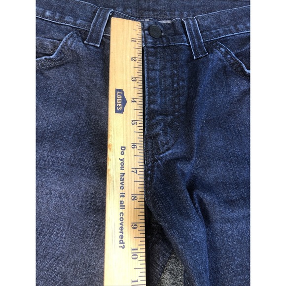 Levis 511 Mens Jeans Size 30x30 Dark Blue Slim Fit Denim Indigo - Picture 8 of 13